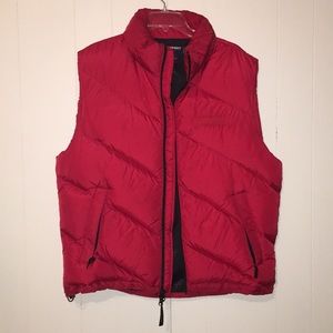 Vintage Ralph Lauren Polo Sport Red Down Vest